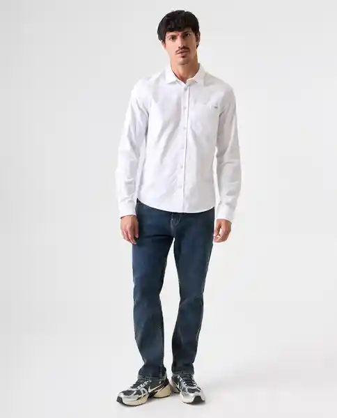 Camisa Hombre Blanco Talla M 812G503_BLA110601 Americanino