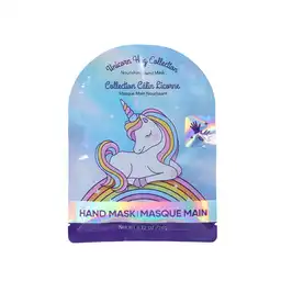 Mascarilla Nutritiva Para Manos Unicorn Hug Azul Miniso