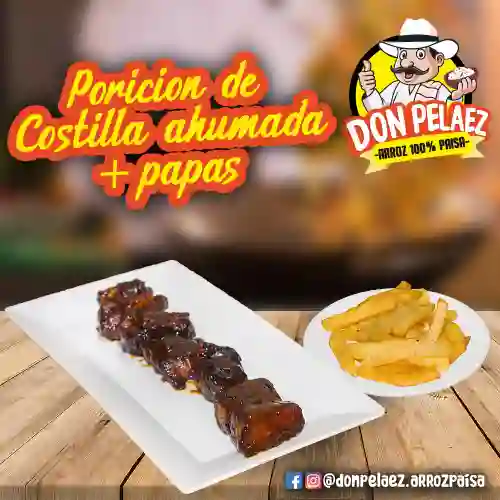 Costilla Bbq Porción