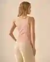 Suéter Tejido Rosa Cuarzo Claro Talla S 462G214 Esprit