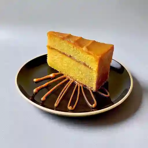 Pastel de naranja y arequipe