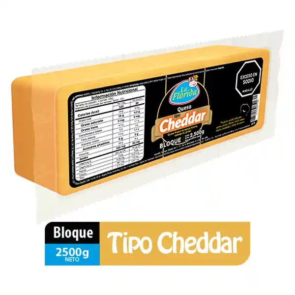 La Florida Cheddar Bloque