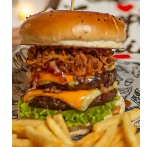 Hamburguesa Crispy Bacon