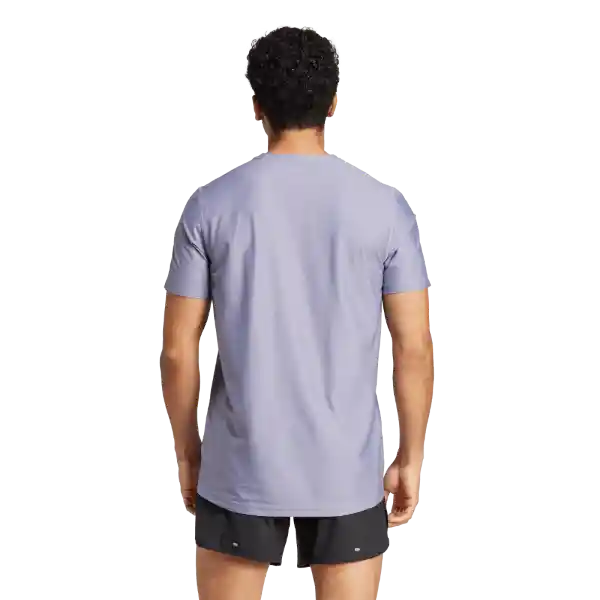 Adidas Camiseta Manga Corta Otr B Tee Correr Hombre Morado T.S