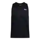 Under Armour Camiseta Tech Tank Entrenamiento Hombre Negro LG