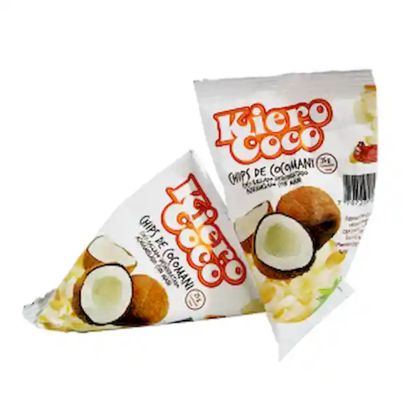 kiero coco coco deshidratado aCaramelado con mani