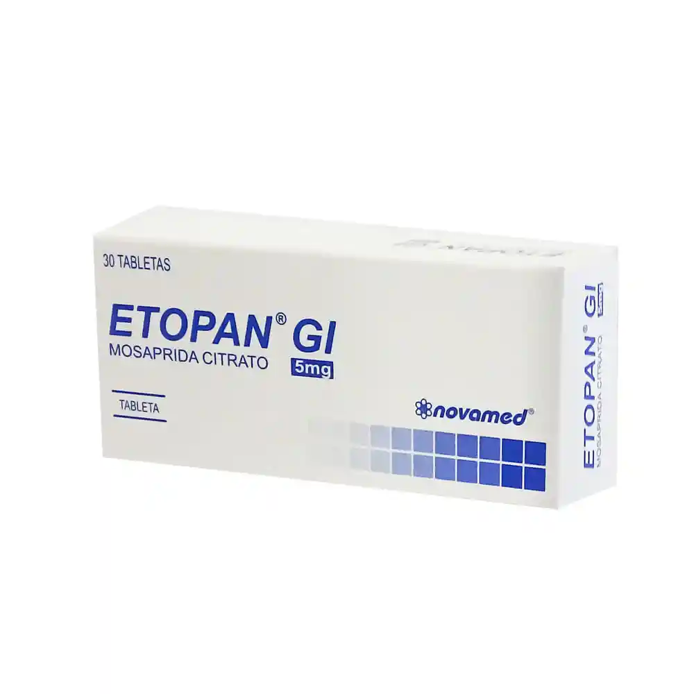 Novamed Etopan Gl 5 Mg 30 Tabletas