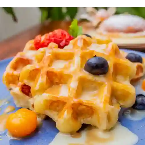 Waffle Pan de Yuca