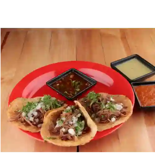 Tacos X3 Birria de Res