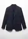 Blazer Americana Milan Marino Talla 52 Hombre Mango