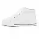 Los Gomosos Tenis Escolar Capra Alto Unisex Blanco Talla 22