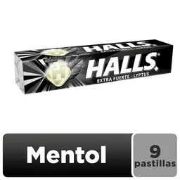 Halls Caramelo de Mentol Refrescante Extra Fuerte