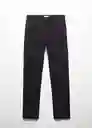 Jean Flowib Negro Talla 21 Niñas Mango