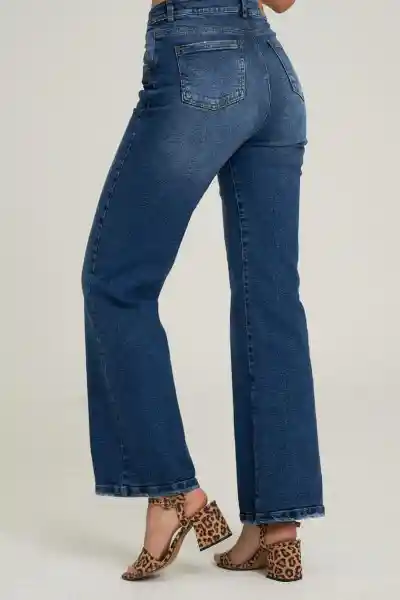 Jean Lee Confort Color Azul Oscuro Talla 12 Ragged