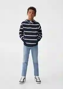 Jean Slim Tejano Medio Talla 10 Niños Mango