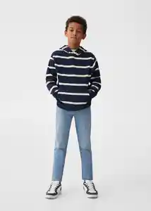 Jean Slim Tejano Medio Talla 10 Niños Mango