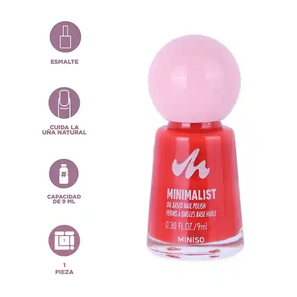 Esmalte de Uñas a Base de Aceite Serie Minimalist 34 Miniso