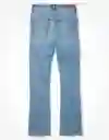 American Eagle Jean Corto Regular Marea Azul Talla 6