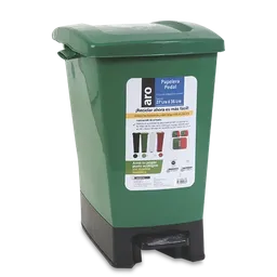 Aro Papelerapedal Verde 27 L