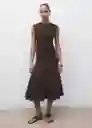 Camiseta Gala Marrón Talla S Mujer Mango