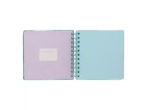 Cuaderno Con Diseño Azul Casaideas