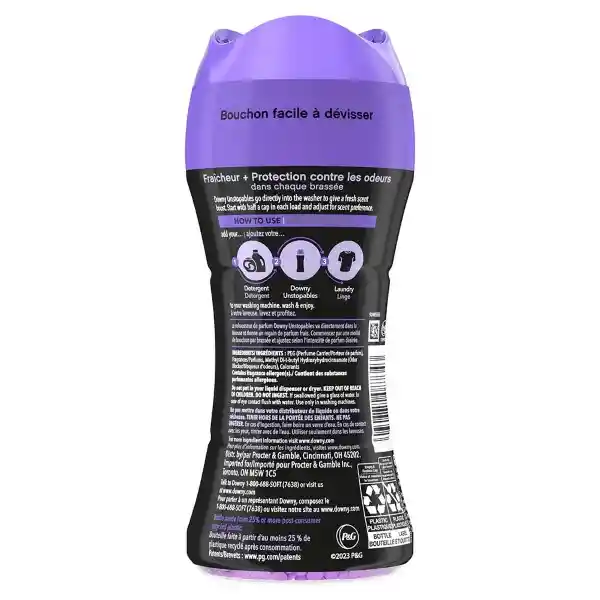 Perlas Para Ropa Downy Unstopables Lush 141 g Aroma Lavanda