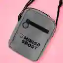 Bolso Crossbody Deportivo Serie 4.0 Gris Miniso