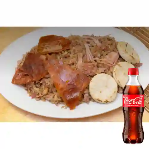 Combo Lechona 1 kg + Coca Cola Original 400 ml