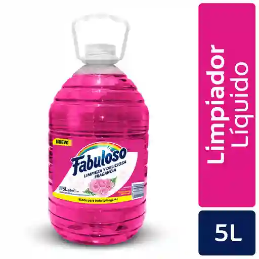 Limpia Pisos Fabuloso Antibacterial Violeta 5L