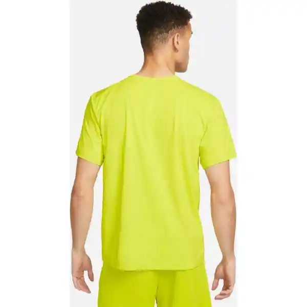 Nike Camiseta Df Uv Hyverse Ss Para Hombre Amarillo Talla L