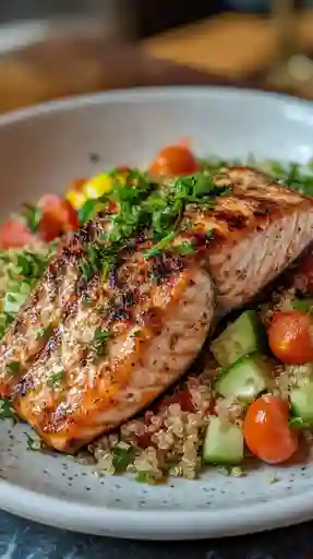 Salmón a la Plancha