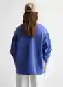 Buzo de Sudadera Miami Azul Talla 18 Mango Teen Girl Mango