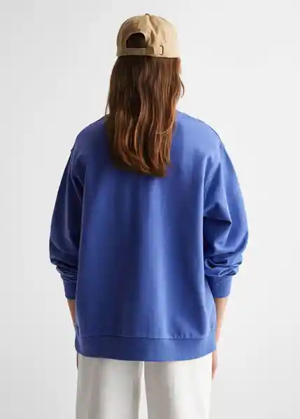 Buzo de Sudadera Miami Azul Talla 18 Mango Teen Girl Mango