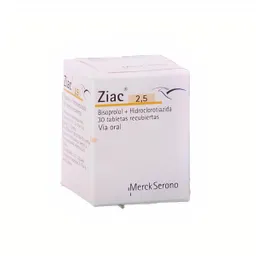 Ziac Ziac 2,5Mg X 30 Tabletas