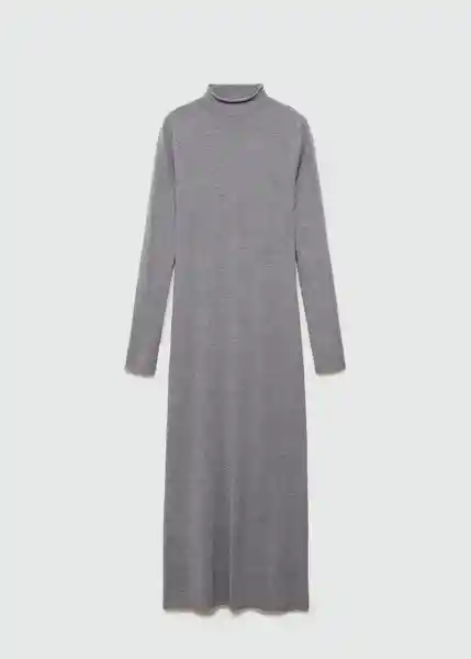 Vestido Percebe Gris Medio Vigore Talla S Mujer Mango