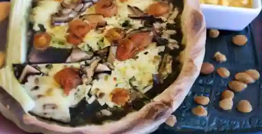 Pesto con Tomate Cherry y Shitake