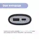Batería Mini de Respaldo 4000mah Serie Negra Mod M22 Miniso