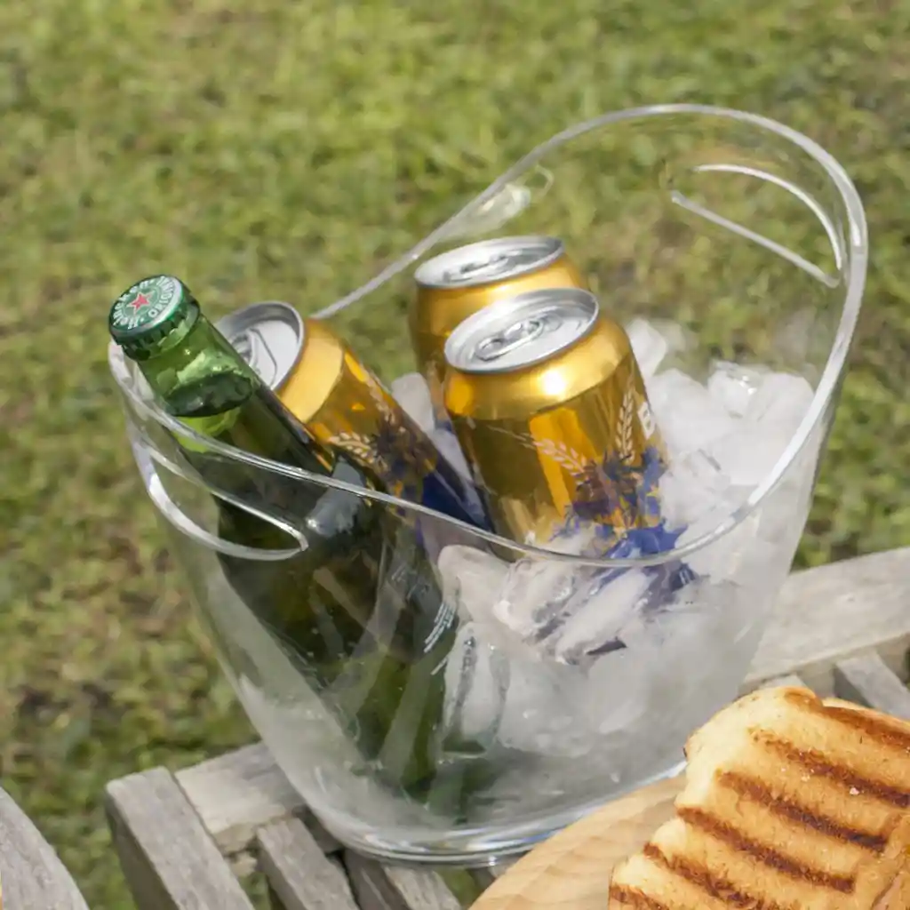 Ambiente Gourmet Balde en Acrílico Para Bebidas