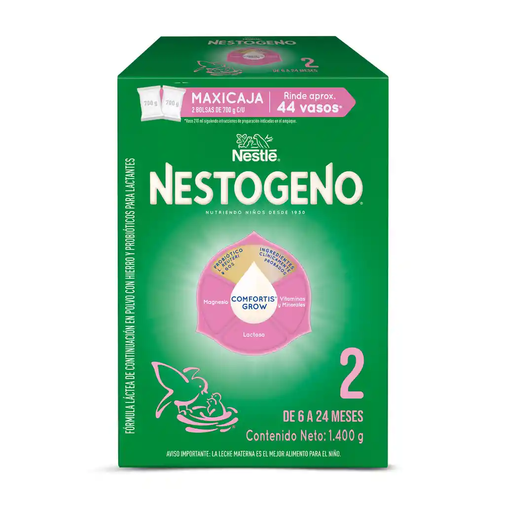Fórmula infantil NESTOGENO Etapa 2 x 1400g