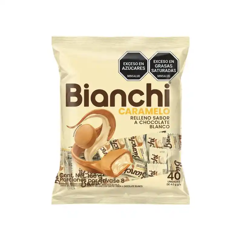 Bianchi Caramelo Relleno Chocolate Blanco
