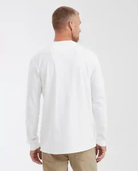 Camiseta Embroidered Slong Crudo Pristino Claro T M Chevignon