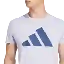 Adidas Camiseta Manga Corta Run it Tee Correr de Hombre Morado S