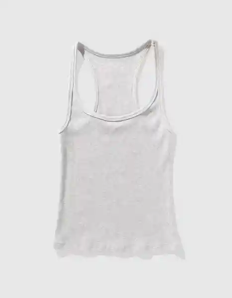 Camiseta Aerie Gris Talla SMALL 3751012 American Eagle