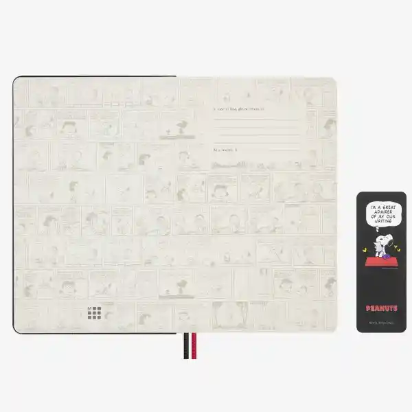 Moleskine Cuaderno Rayas Snoopy Grande Hc