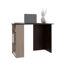 Escritorio Biblioteca Avis 75x100x45 Rta Nogal Bardolino