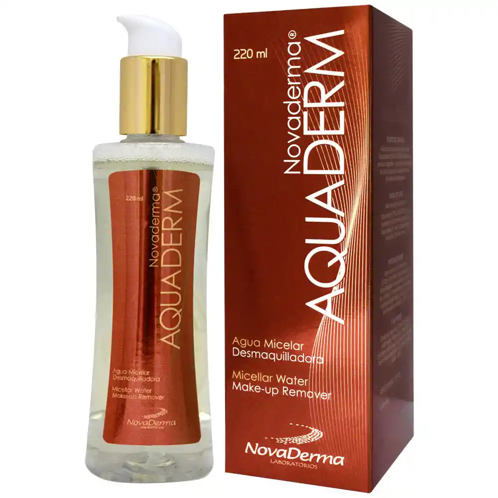 Aquaderm Agua Micelar Desmaquilladora