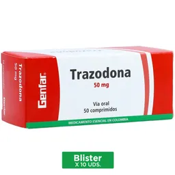 Genfar Trazodona Blister  (50 mg)