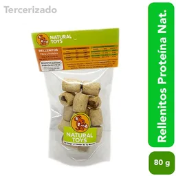 Natural Toys Snacks Rellenitos de Fibra Proteína Natural Perros