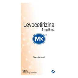 Levocetirizina Mk Antialérgico Oral en Jarabe