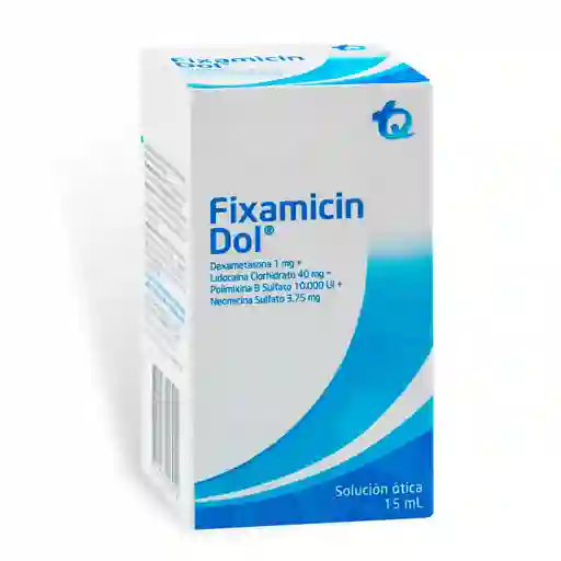 Fixamicin Dol Solución Ótica (1 mg/40 mg/10.000 UI/3.75 mg)